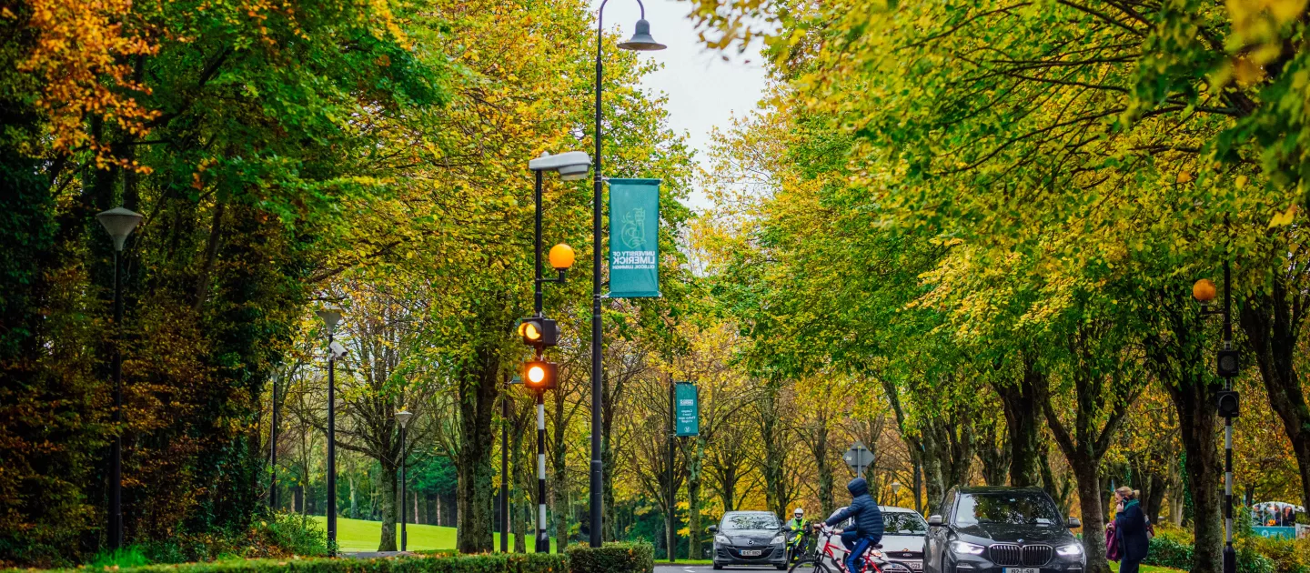 view of UL campus entrance