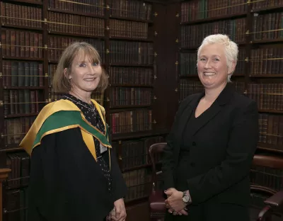 Professor Orla Muldoon and Rachel Msetfi