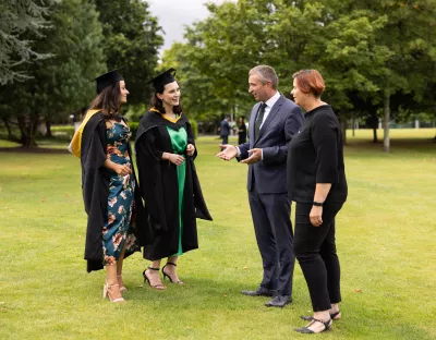 A group at the conferring in UL