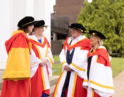 The honorary doctorate recipients