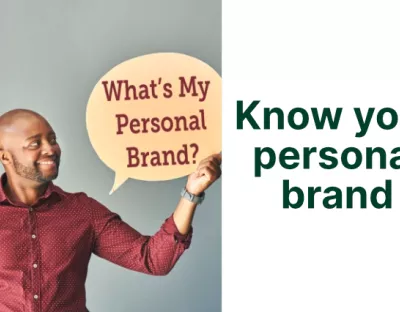 Know your personal brand