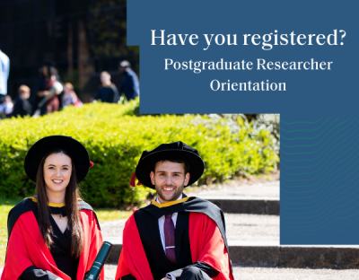 Postgraduate Researcher Orientation