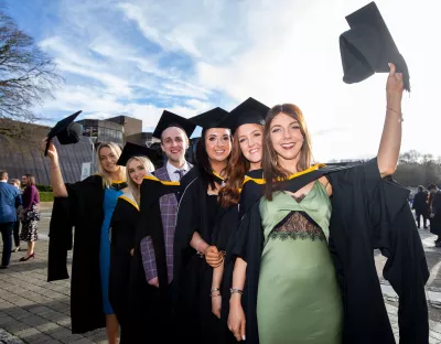 A group pictured at Winter Conferrings