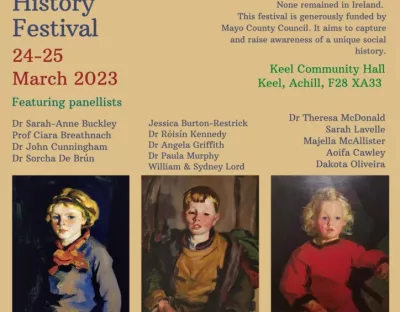 The Children of Achill & Robert Henry History Festival 24-25 March 2023