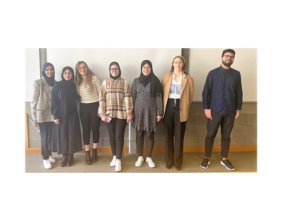 Moufida Benmoussa, Alaeddine Boutamine, Imane Daca, Saoirse Enright, Zina Hadjadj, Nour Lahiouel, and Wafa Rougab