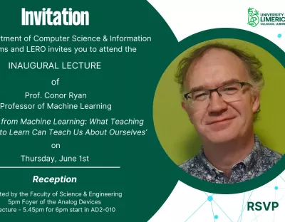 Conor Inaugural Lecture