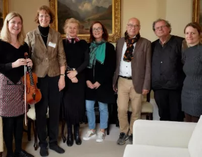 Attendees at the launch in Plassey House, U.L. 