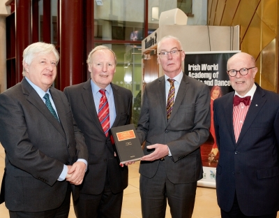Mr Justice Edwards, Judge O'Donnell, Prof Paul McCutcheon and Prof Finbarr McAuley 