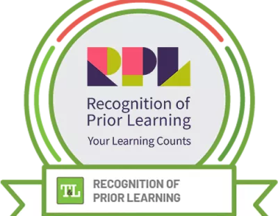 Ger Coffey receives recognition of prior learning 