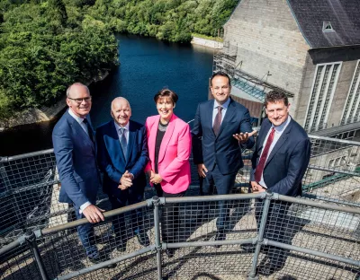 The group pictured at the launch of the report in Ardnacrusha