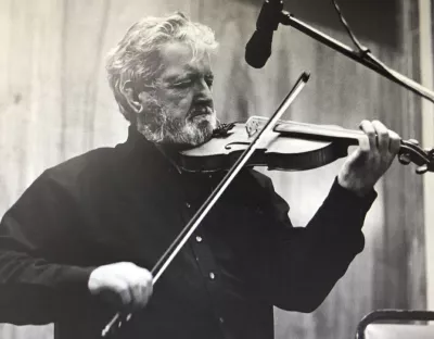 tommy playing violin