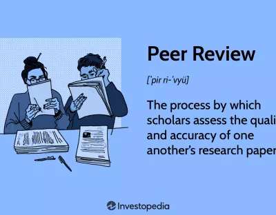 Peer Review Definition Image by Investopedia