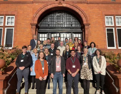 Participants during the event for physical activity guidelines for Ireland 