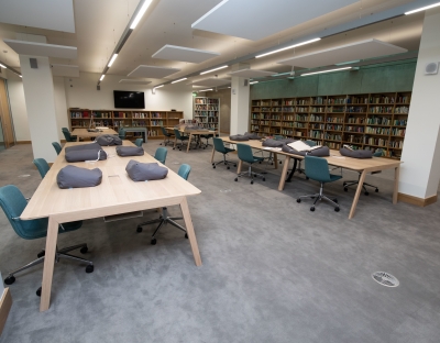 Special Collections Reading Room in the Library.