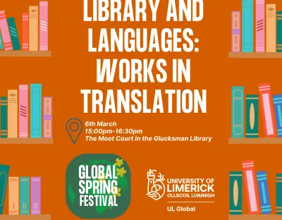 poster for lib and lang event