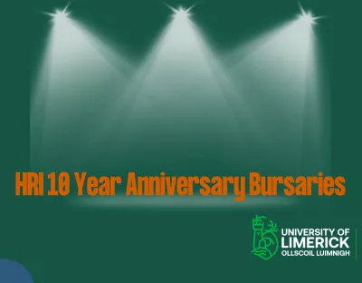 HRI 10 Year Anniversary Bursaries decorative image