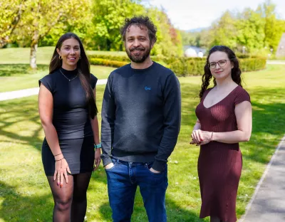 UL MSCA Awardees Dr Olwyn Mahon, Dr Marcelo Francin and Dr Dominika Capkova