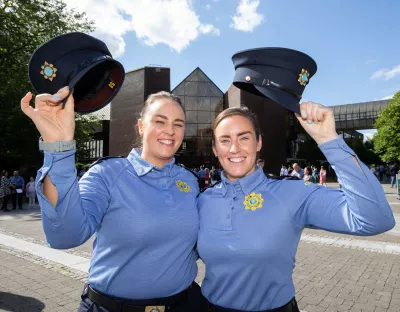 Hats off as Garda College graduates march out at University of Limerick