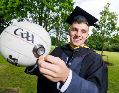 From pitch to patients: Cork GAA star graduates from UL with degree in medicine