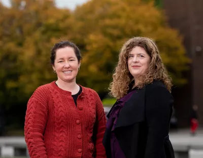 Dr Maria Doyle and Professor Aedín Culhane of UL’s School of Medicine and the Limerick Digital Cancer Research Centre 