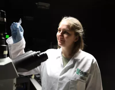 Applied Physics student Bente Dalüge pictured at University of Limerick