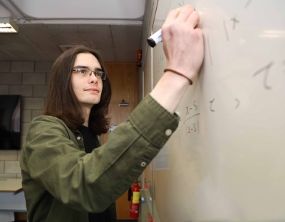 Mathematical Science student Joshua Creegan pictured at University of Limerick