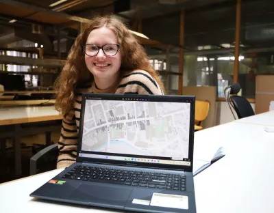 Architecture student Peggy Donovan pictured at University of Limerick