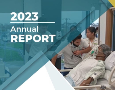 Health Sciences Academy Annual Report 2023 cover 