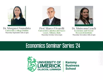 Economics Seminar Series info-graphic