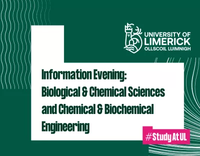 Information Evening: Biological & Chemical Sciences and Chemical & Biochemical Engineering