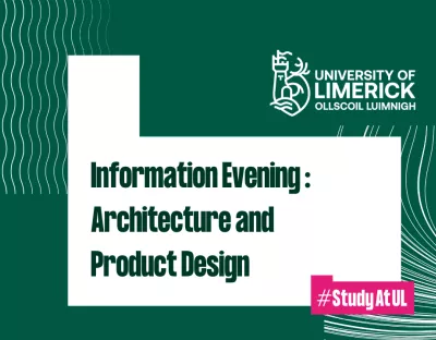 Information Evening: Architecture and Product Design