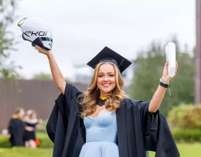 Mary O'Donnell, Triathlete and graduate of the MSc Aeronautical Engineering