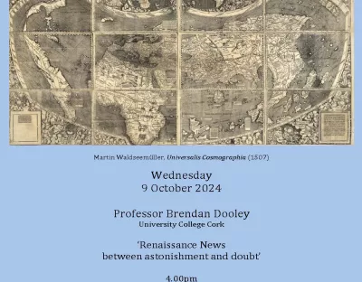 Brendan Dooley seminar