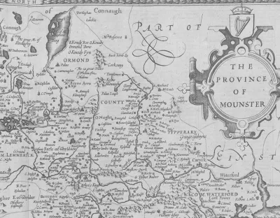 historical map of Munster