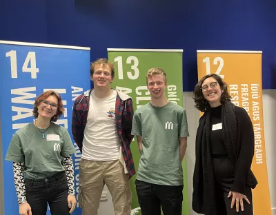 UL environment society students plus EM at TU Dublin Climate summit