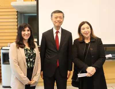 Erika Marcet, Norio Maruyama, and Angela Farrell