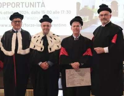 Prof Donald Truxillo (KBS, University of Limerick) receives title of Distinguished Visiting Professor from University of Trento, Italy