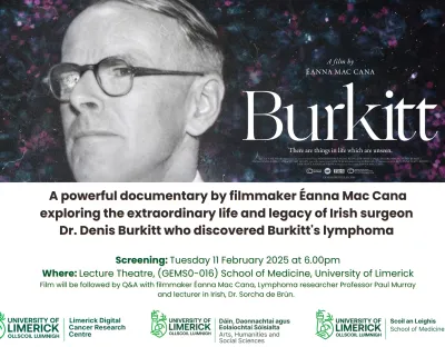 Burkitt Documentary Poster Feb 2025