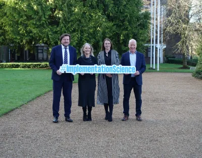 CIRcUL Launch - Members of UL holding implementation research sign to launch the Centre