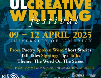 Creative Writing Festival 2025 social media graphic