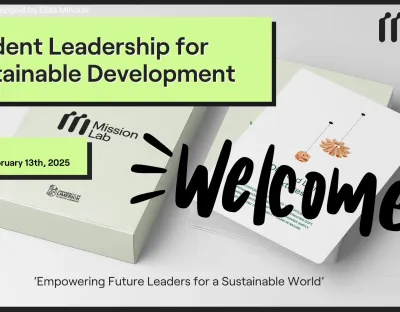 Student Leadership for Sustainable Development poster