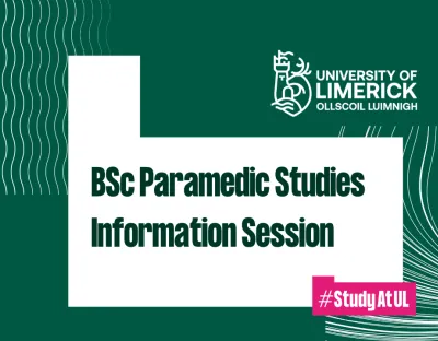 BSc Paramedic Studies Information Session