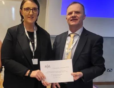 Anna Marie Kiernan, Advanced Nurse Practitioner Pain Medicine, Croom Orthopaedic Hospital, has been awarded at the prestigious Sylvester O’Halloran Perioperative Symposium.