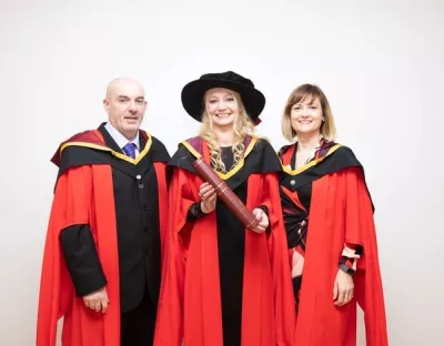  Dr Joyce is the first Mincéir in Ireland to graduate with a PhD.