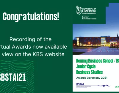 Event Recording of KBS BSTAI Junior Cycle Business Studies Awards Ceremony 2021