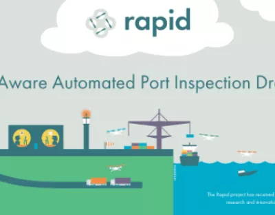 New Project: H2020 Risk-Aware Automated Port Inspection Drone (RAPID)