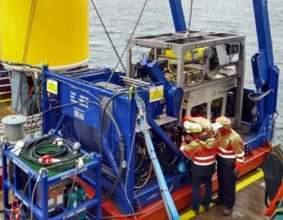 Offshore Deployment of CRIS Underwater Robot