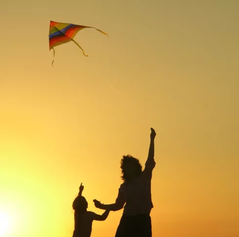 kite flying