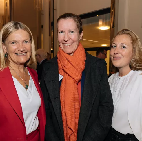 Graduates attending a UL Alumni Gathering in Brussels