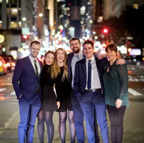 Graduates attending a UL Alumni Gathering in New York